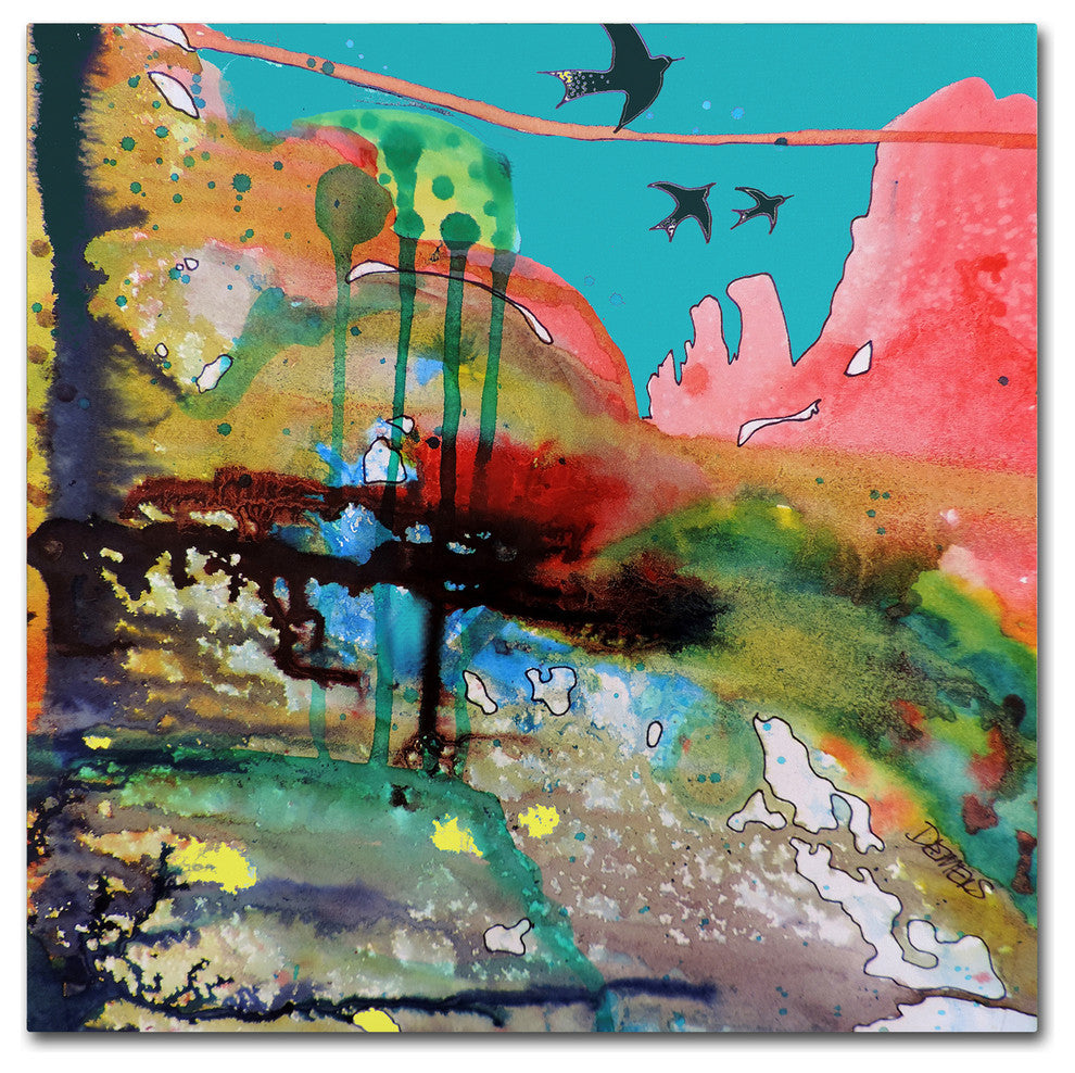 Sylvie Demers 'Adventure' Canvas Art, 18 x 18