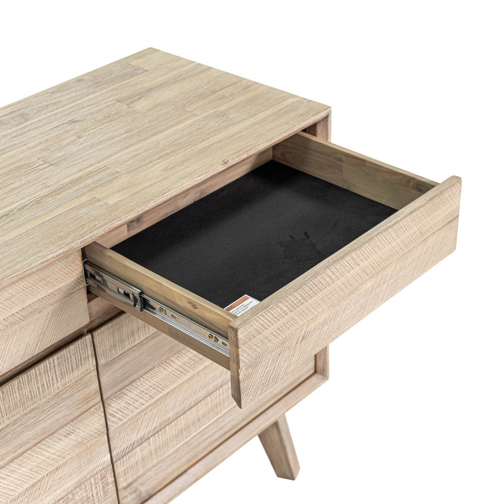 Gia 63" Wide 3-Drawer Sideboard