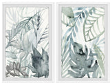 Mystic Tropical Diptych, 16"x12"
