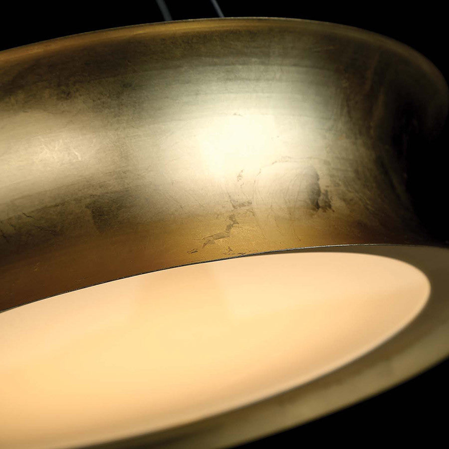 Modern Forms Tango LED Pendant, Gold Leaf