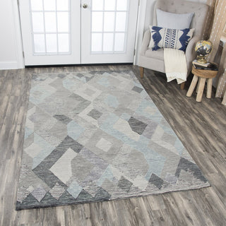 Rizzy Home Idyllic ID927A Natural Geometric Area Rug, Rectangular 5'x8'