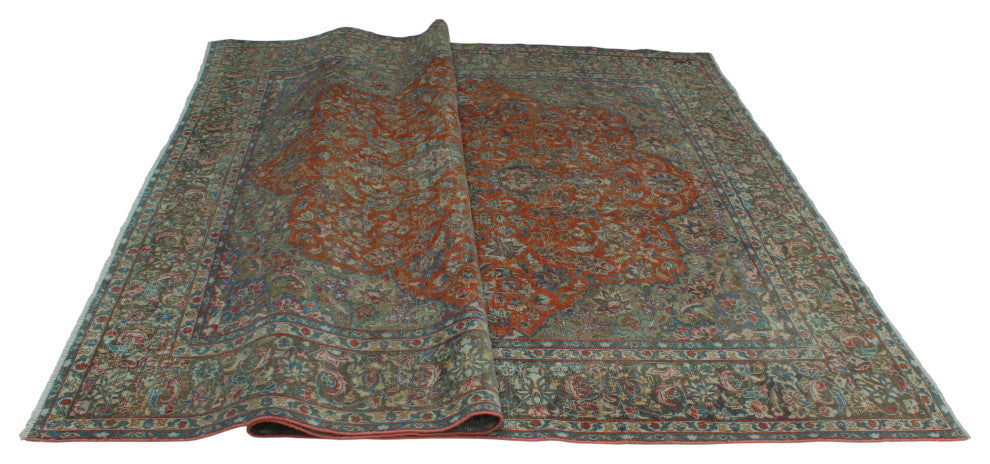Semi Antique Amarisi Rust/Charcoal Rug, 9'0x13'3