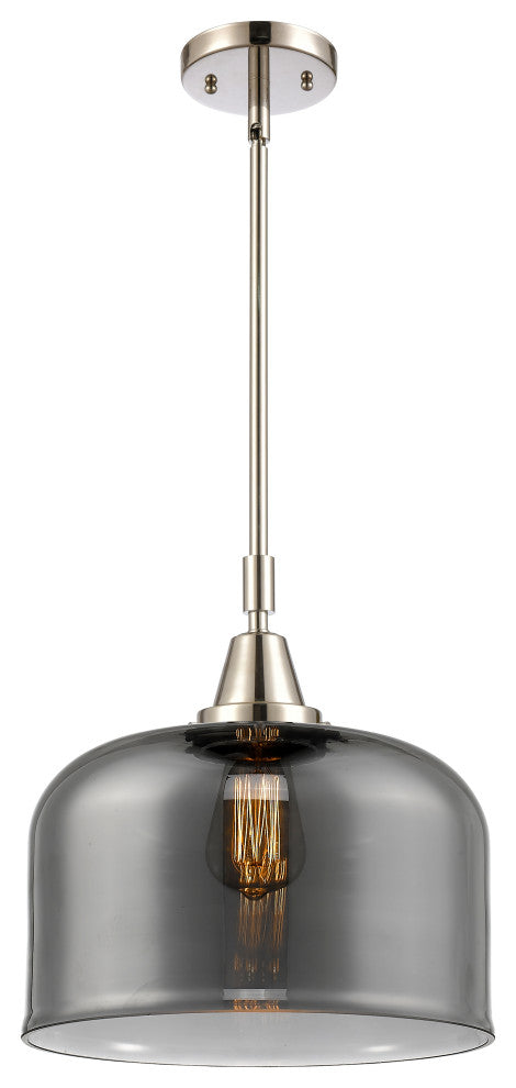 Innovations Lighting 447-1S-PN-G73-L Bell 1 Light 12" Mini Pendant