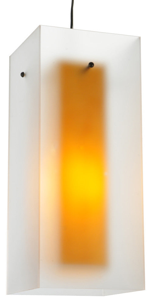 12Sq Quadrato Shadow Box Pendant