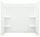Sterling, Wall Panel, White, 6"x31"x55"