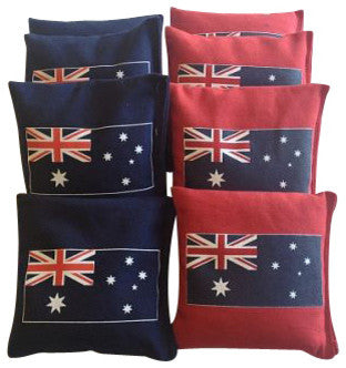 Australian Flag Cornhole Bags Set of 8