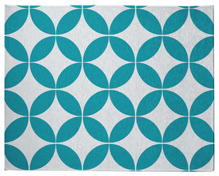 Eye Opener Spring Chenille Rug, Explorer Blue, 8'x10'