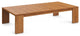 Brentwood Outdoor Patio Acacia Wood Coffee Table
