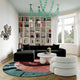 Slipper Light Gray Velvet Swivel Chair