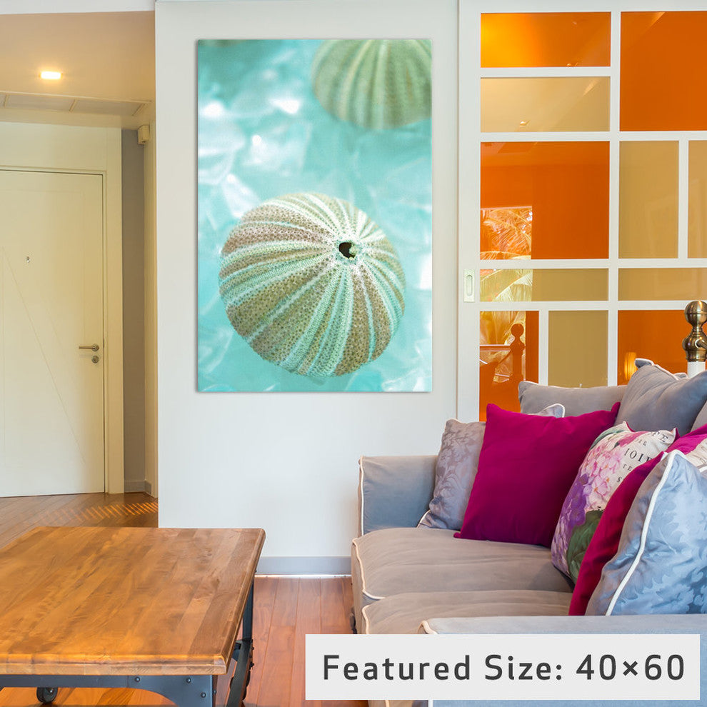 "Seaglass 4 Gallery" by Alan Blaustein, 18x12x1.5"