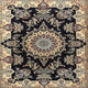 Ahgly Company Indoor Square Traditional Area Rugs, 8' Square