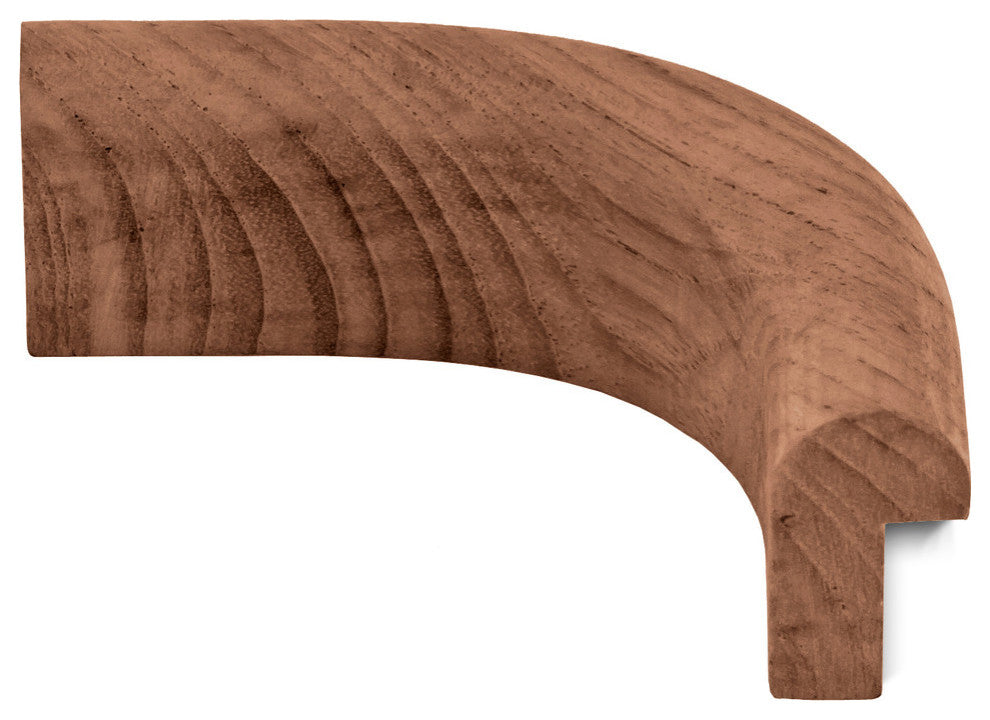 Teak Edge Molding, Inside Corner