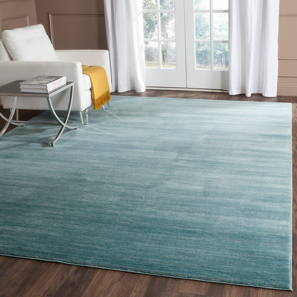 Safavieh Vision Vsn606B Solid Color Rug, Seafoam, 8'0" X 10'0"