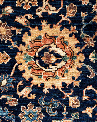 Serapi One-of-a-Kind Hand-Knotted Area Rug Blue, 6' 2" x 9' 1"