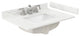 Marlena 30" Dark Blue Single Vanity, Quartz Top, 3-Hole, Nickel Trim