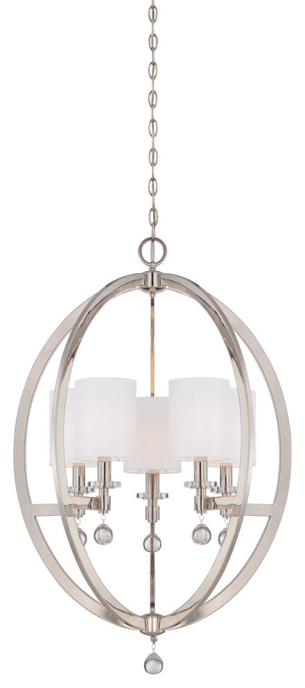Minka Metropolitan, N6842-613, Chadbourne, 5-Light Chandelier