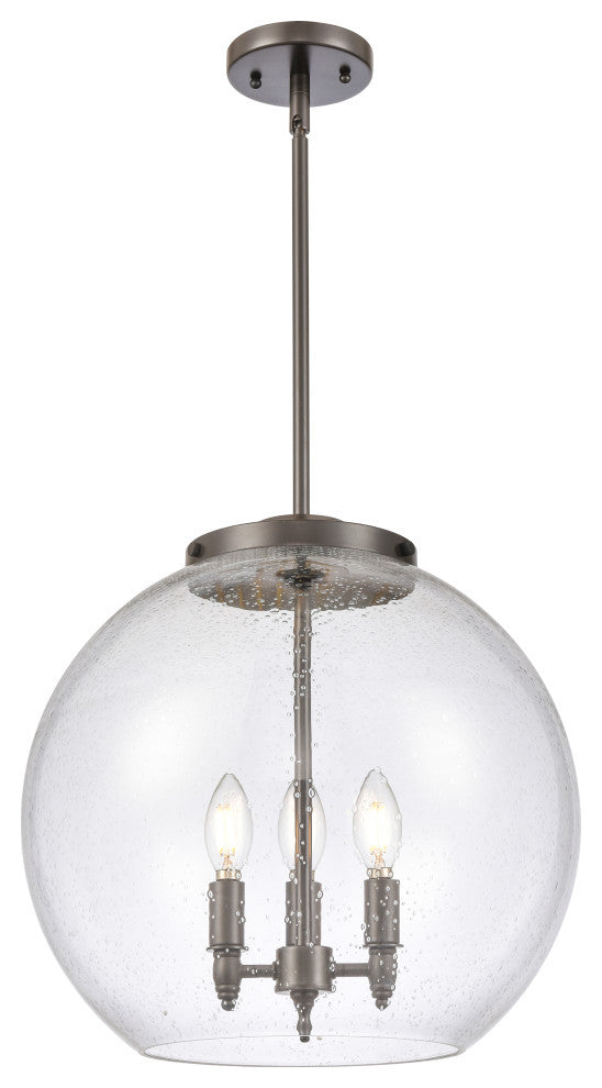 Athens Pendant, Oil Rubbed Bronze, Seedy, Seedy