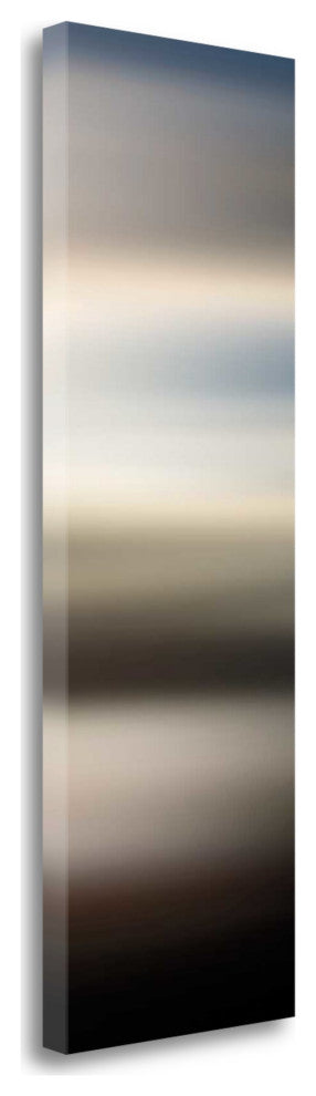Shades of Blue Gradient 4 Giclee Wrap Canvas Wall Art