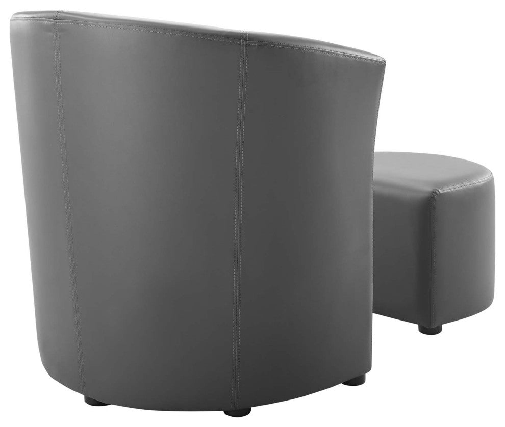 Divulge Armchair and Ottoman