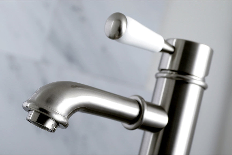 Kingston Brass Single-Handle Vessel Sink Faucet, Brushed Nickel
