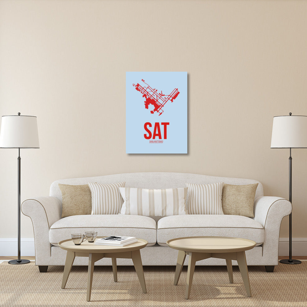 "SAT San Antonio Airport 2" Fine Art Print