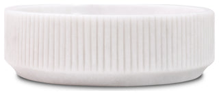 Natural Stone Vessel Bathroom Sink, Burj Blanc Marble