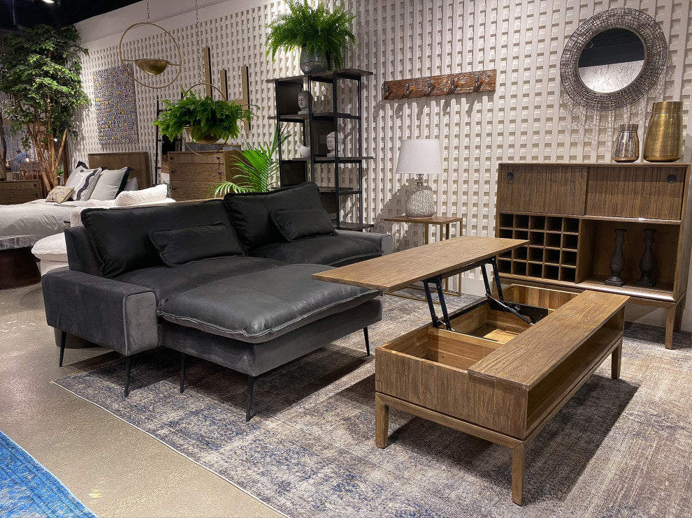 West 51" Wide Coffee Table With Lift Top