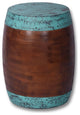 SPI Home Barrel Stool 19.5" x 12.5" x 12.5" 11.00 lbs. Aluminum