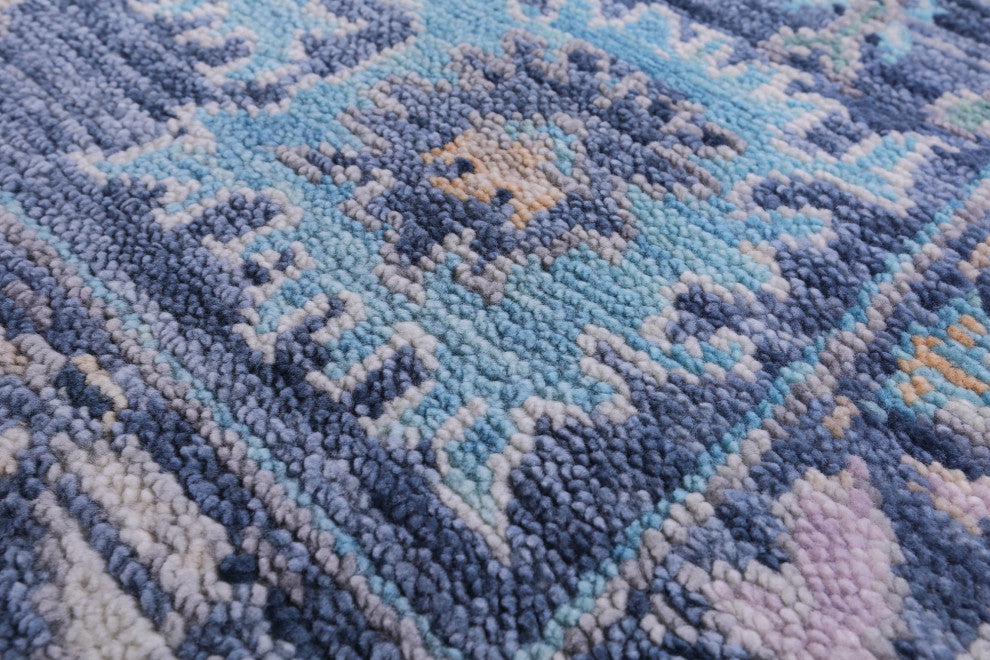 8' 1" X 9' 6" Turkish Oushak Handmade Wool Rug - Q13296