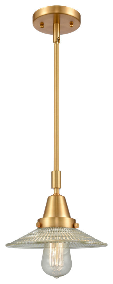 INNOVATIONS LIGHTING 447-1S-SG-G2-LED Halophane Mini Pendant