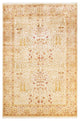 Solapur, One-of-a-Kind Hand-Knotted Area Rug Ivory, 6'1"x8'10"