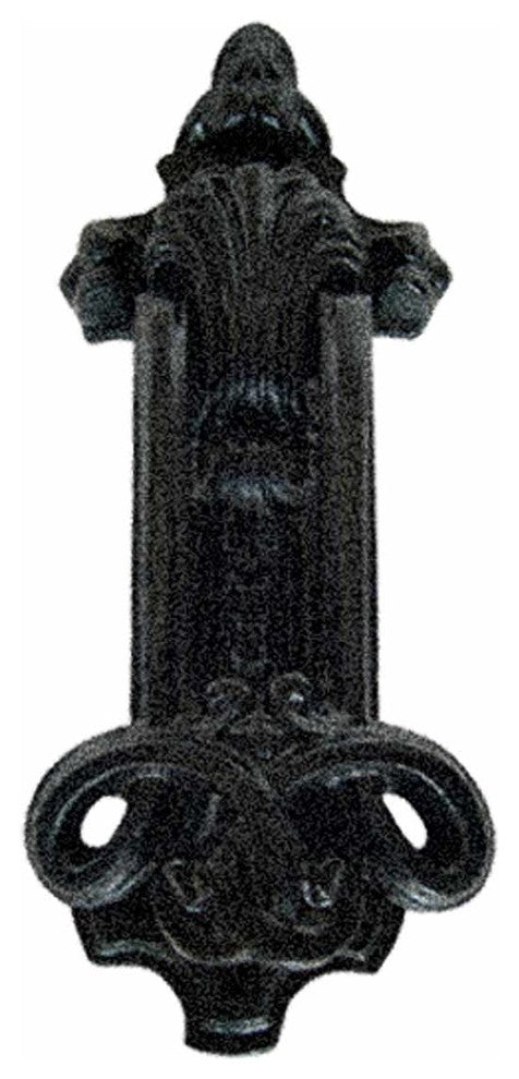 Black Front Door Knocker Cast Iron Brass Rust Resistant Renovators Supply