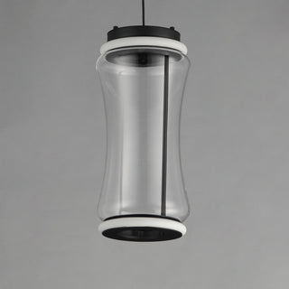 ET2 E21382-18 Syndicate 19" Tall LED Mini Pendant - Black