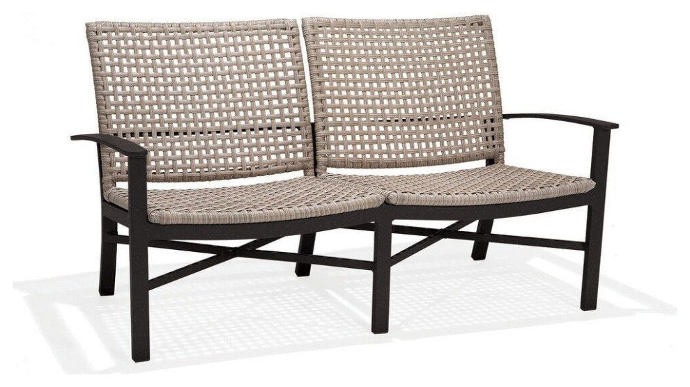 Jasper Loveseat, Textured Pewter