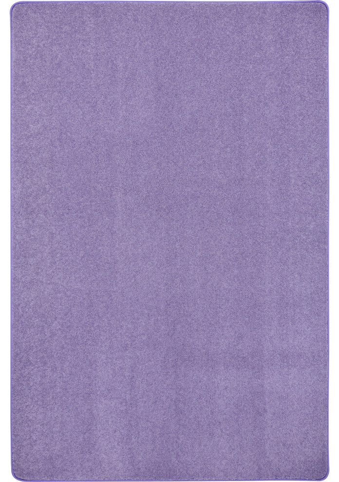 Kid Essentials Rug, Just Kidding, Very Violet, 4'x6'