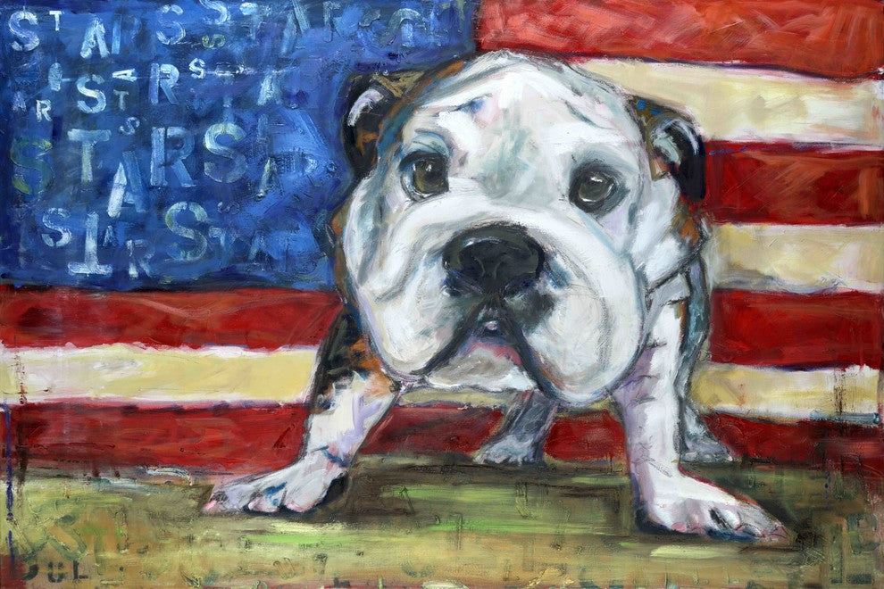 "No Bull" Painting Print on Canvas by Tori Campisi