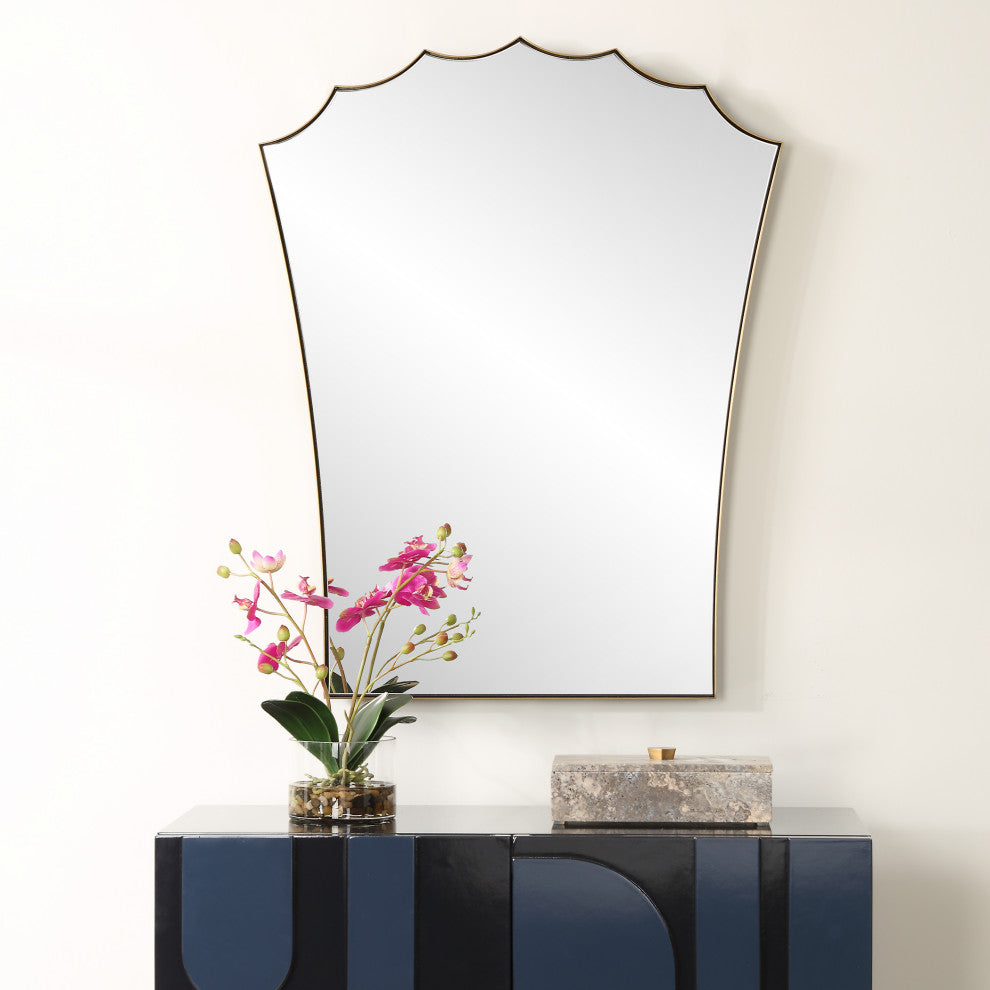 Uttermost - 09972 - Mirror - Monarch - Antique Brass