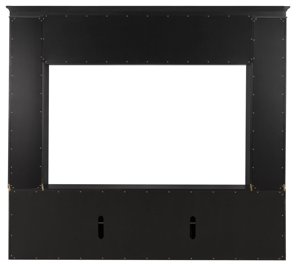 Virginia White Entertainment Center for TVs up to 75"