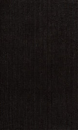 Pata Hand Woven Chunky Jute Black 4 ft. x 6 ft. Area Rug