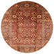 Ahgly Company Indoor Round Mid-Century Modern Area Rugs, 5' Round