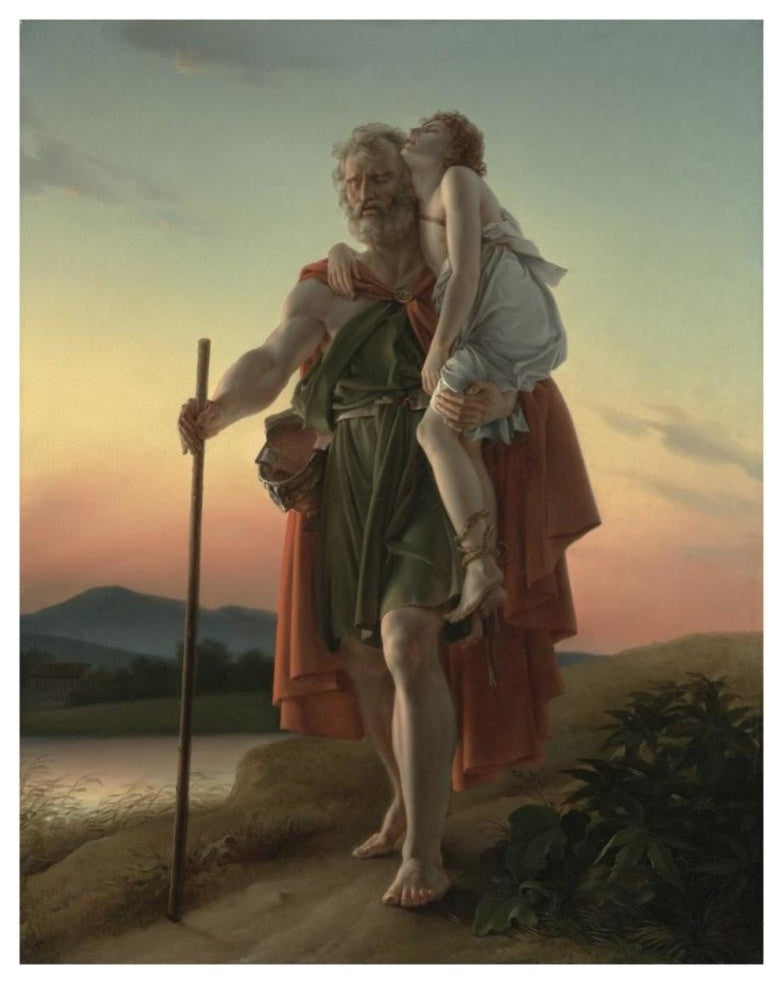 "Belisarius" Digital Paper Print by Baron Francois-Pascal-Simon Gerard, 30"x37"