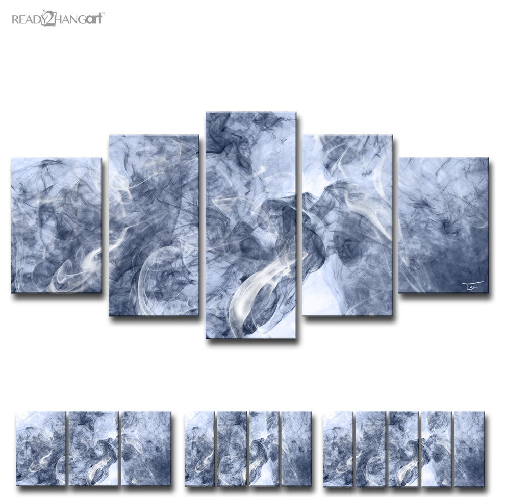 Ready2Hangart  'Glitzy Mist Iii' By Tristan Scott Canvas Art Set, 12" Hx12