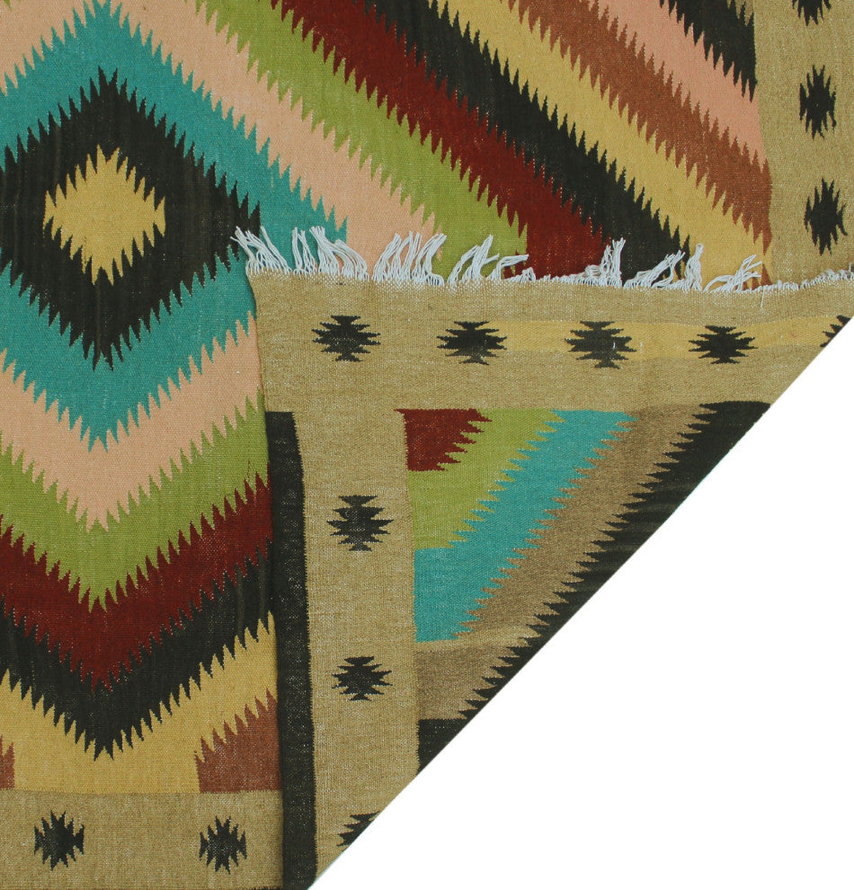 Sangat Kilim Mikenn Lt. Brown Rug