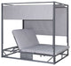 Outdoor Rectangular Patio Daybed, Gray