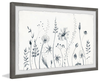 "Flower Fields" Framed Painting Print
