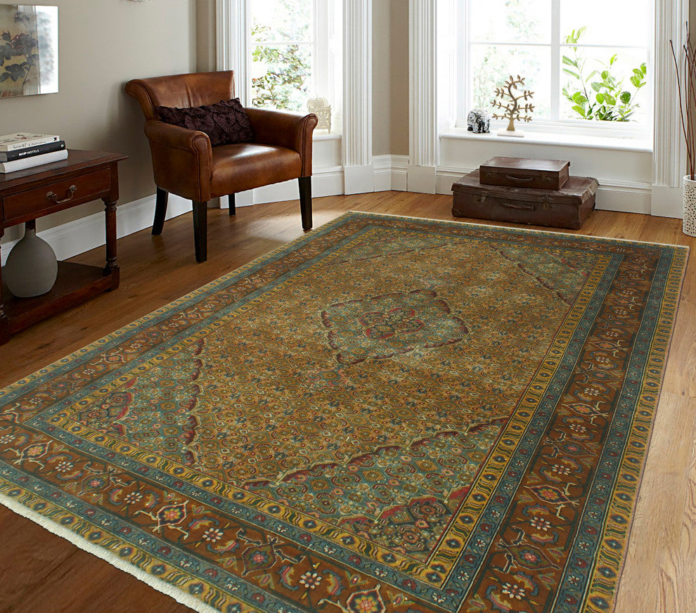 Semi-Antique Croydon Rust Rug