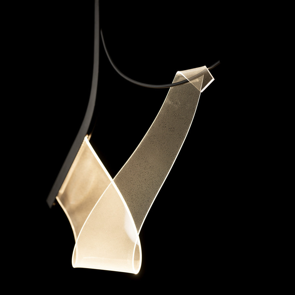 Sling Pendant, Dark Smoke, Standard Height