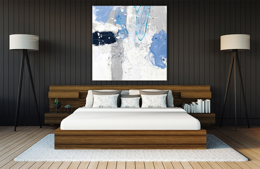 "Interstellar C" Fine Art Canvas Print, 54"x54"