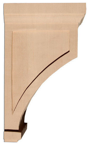 Fluted Mission Small Corbel, Cherry