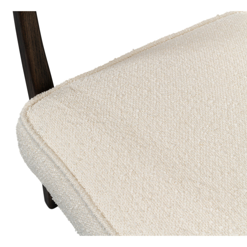 Mid Century Boucle Armchair